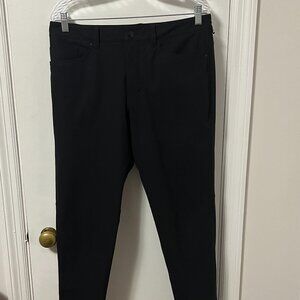 Lululemon ABC pants mens 32 x 32 slim black LM5704S
